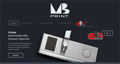 Desktop Screenshot of mb-print.com