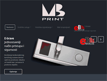 Tablet Screenshot of mb-print.com